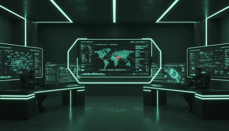 AI-driven cyber defence capabilities protecting enterprise security systems