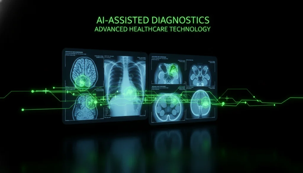 AI-driven diagnosis showing proven benefits of AI in modern healthcare