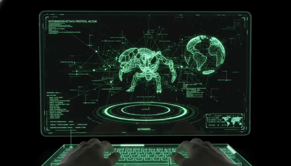 AI-enabled cyber warfare autonomous attack systems