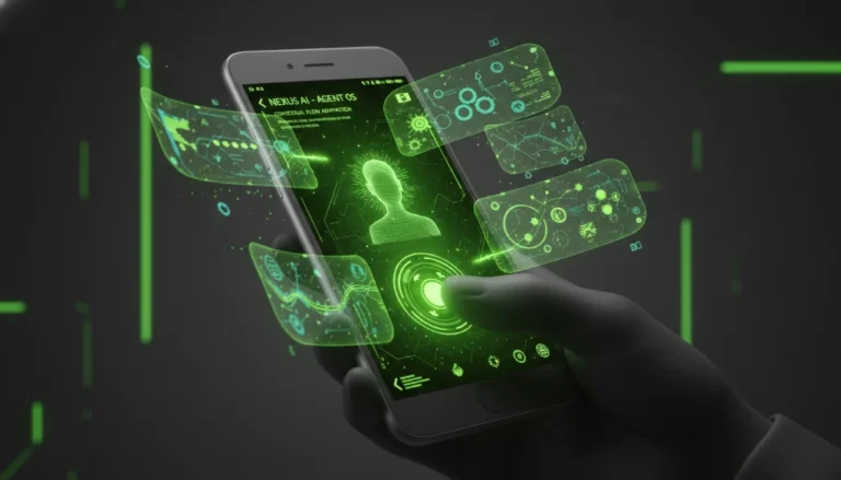 App-less phone AI agent mobile interface