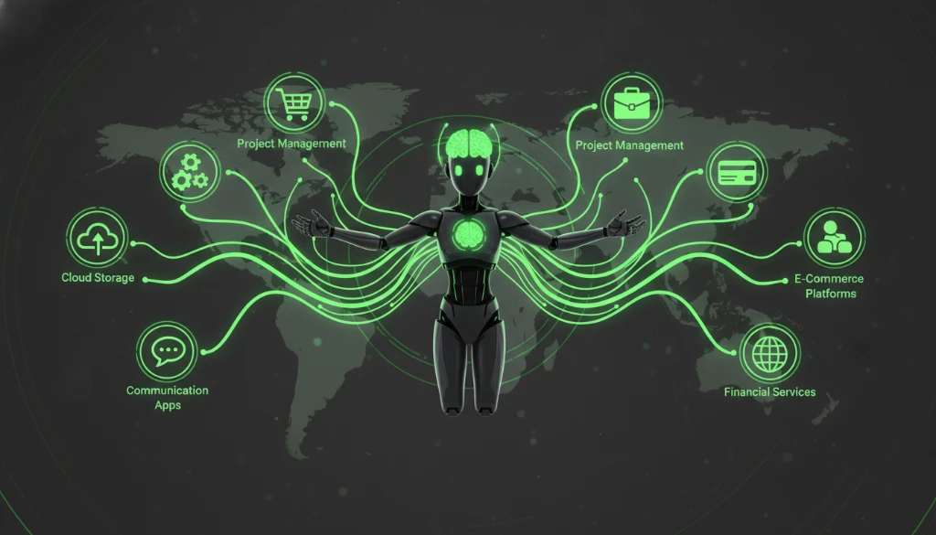 App-less phone integrated service ecosystem