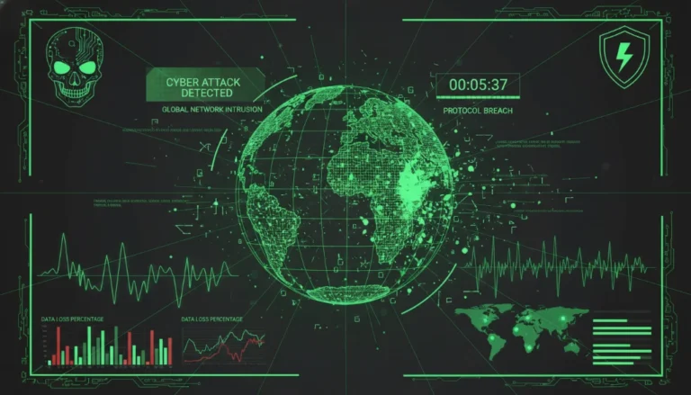 BadeSaba hack cybersecurity breach visualization