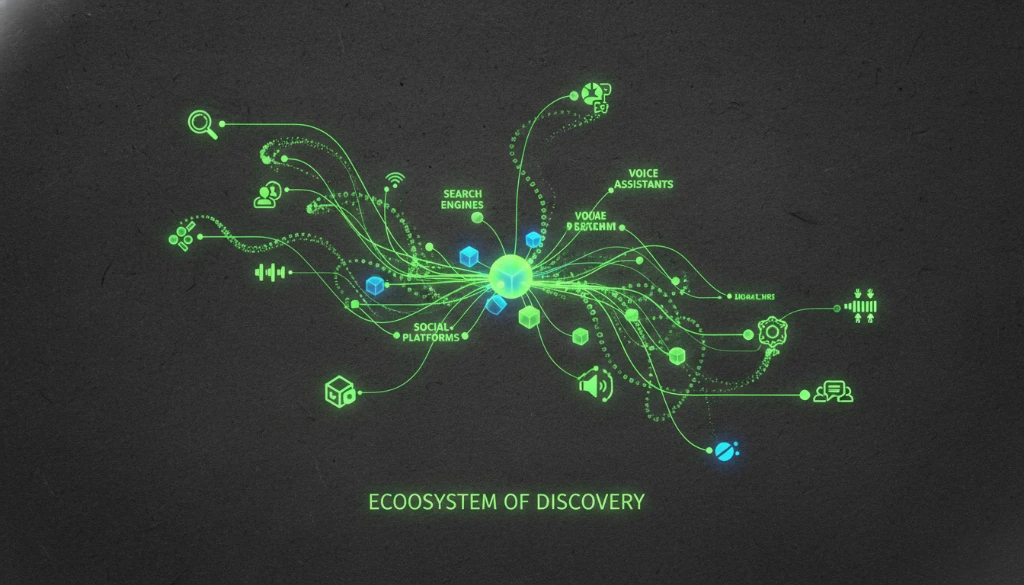 Search everywhere optimization across digital platforms